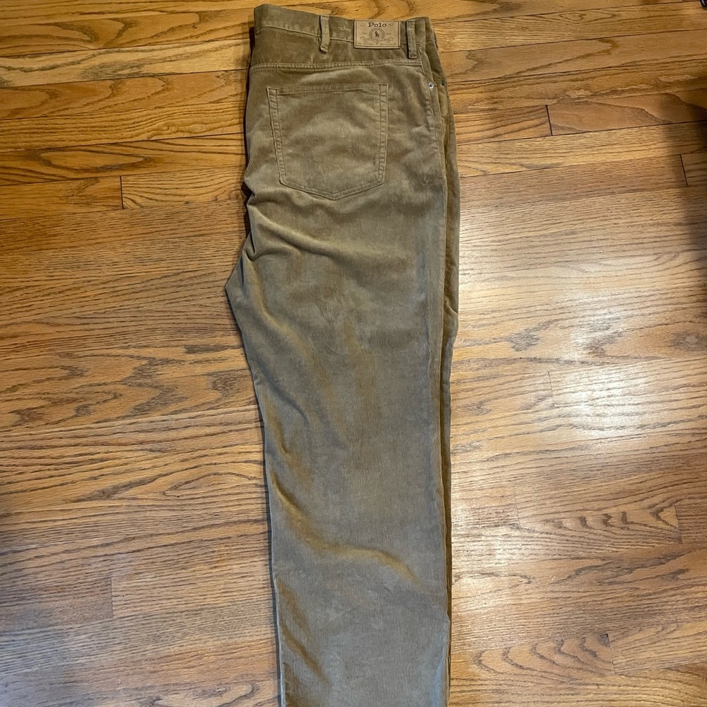 Ralph Lauren Men's Corduroy Pants in Brown - Picture 8 of 9